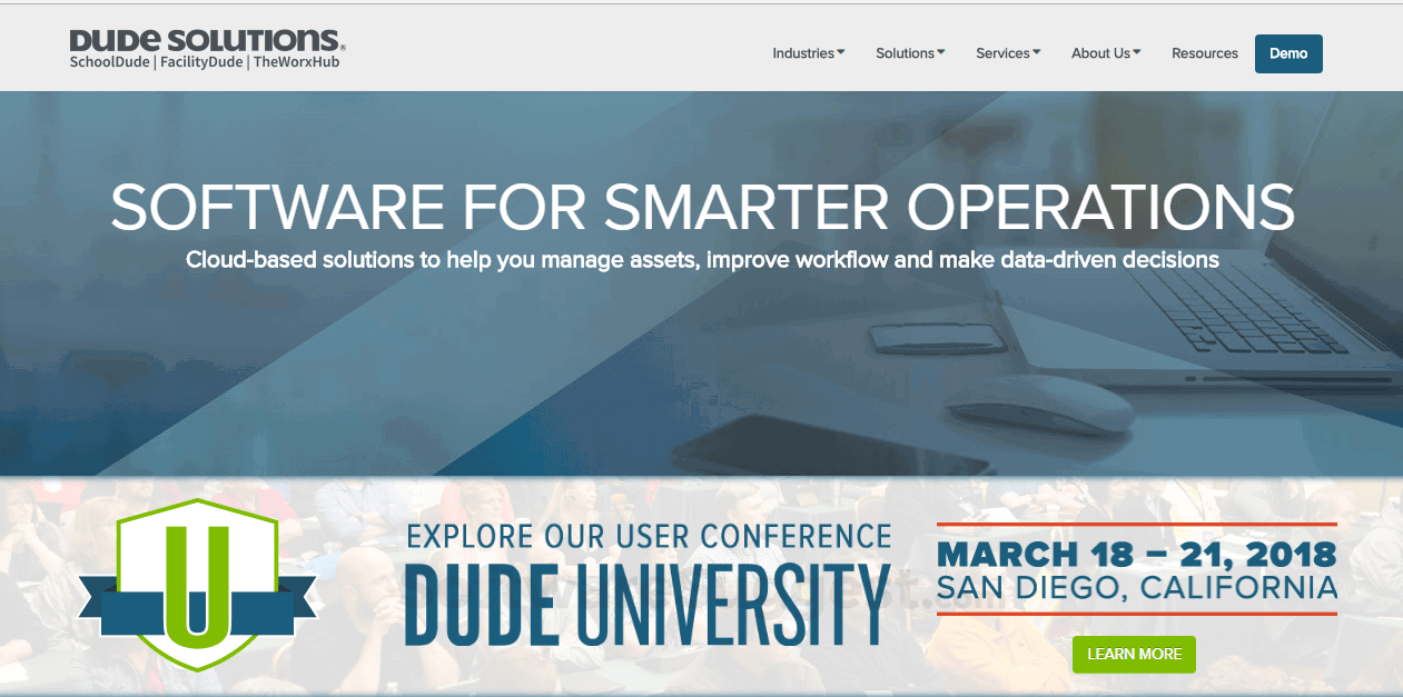 Dude Solutions Screenshot1